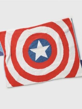Marvel Captain America Shield Knit Kids' Throw Blanket - Pillowfort